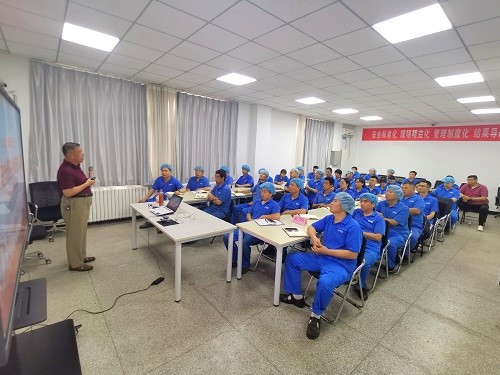 東綸公司邀請(qǐng)安全專家，深入開(kāi)展安全培訓(xùn)