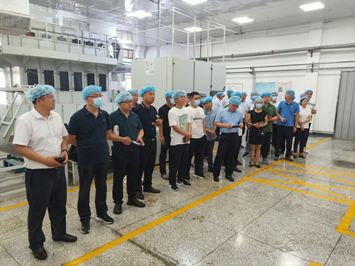 廊坊市工業(yè)和信息化局組織企業(yè)家到東綸公司 開(kāi)展精益管理現(xiàn)場(chǎng)觀摩會(huì)