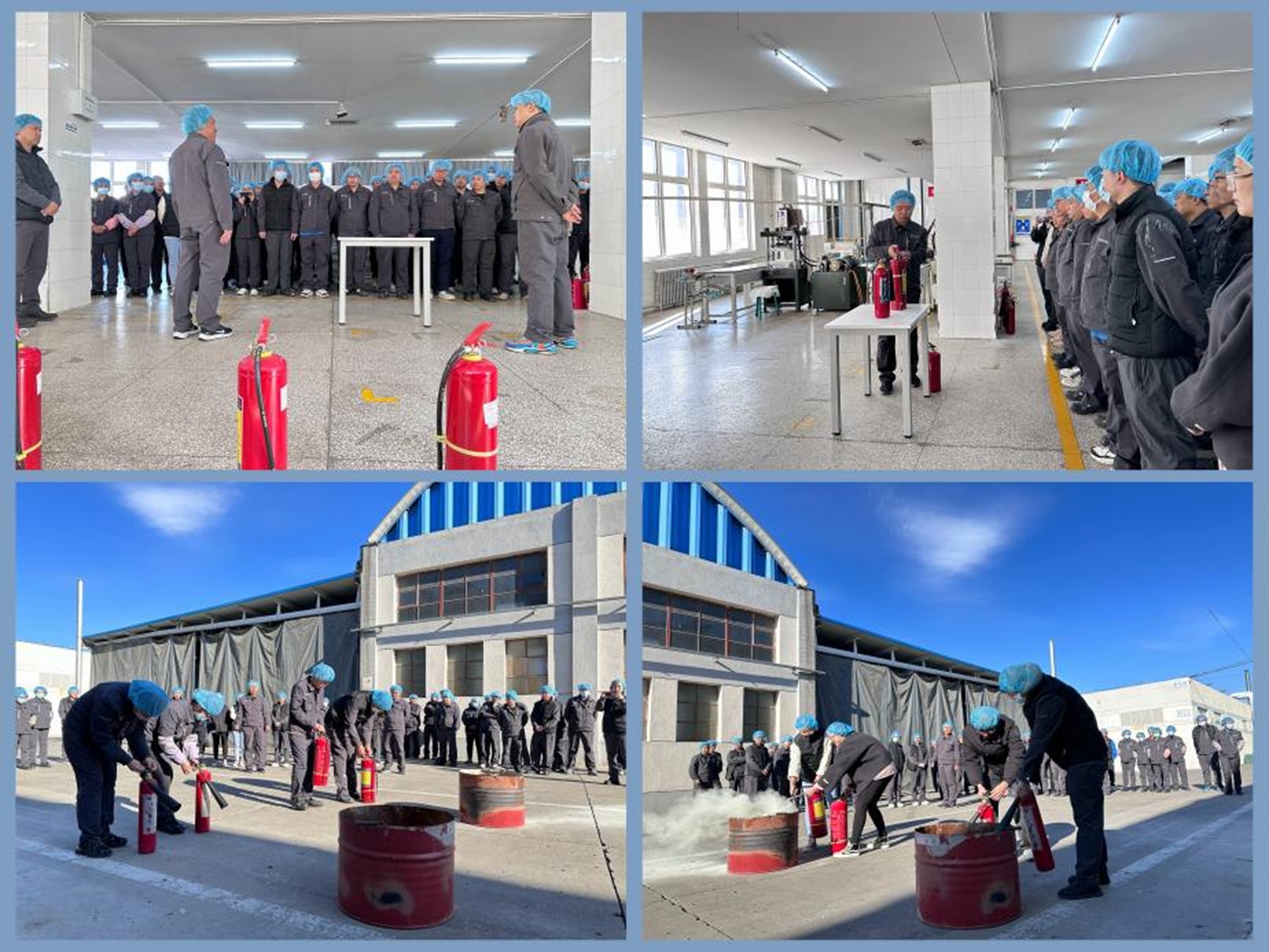 東綸科技開展2023年冬季消防安全培訓(xùn)和消防安全演練活動